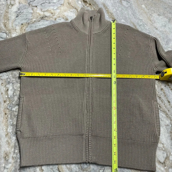 Athleta (Fall 2021) Escapade Mock Neck Bomber Sweater Jacket Medium - Picture 8 of 11